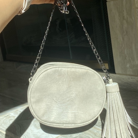 Deux Lux leather bag with tassel - Picture 8 of 10